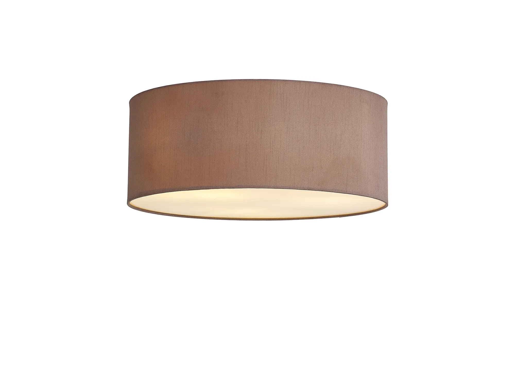Baymont 50cm Flush 3 Light Taupe/Halo Gold, Frosted Diffuser